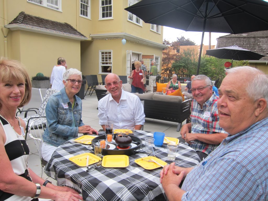 Friends at the class picnic at the Class of 1965 the class picnic