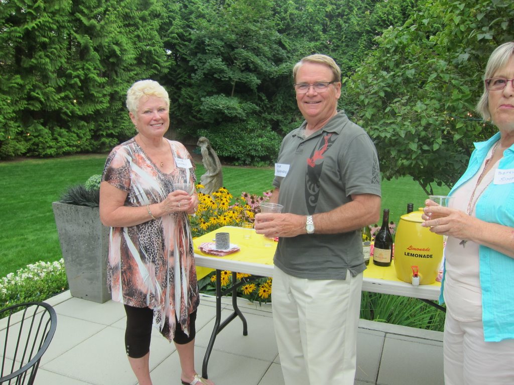 Louise Bryant and Dick Humphries at the Class of 1965 the class picnic